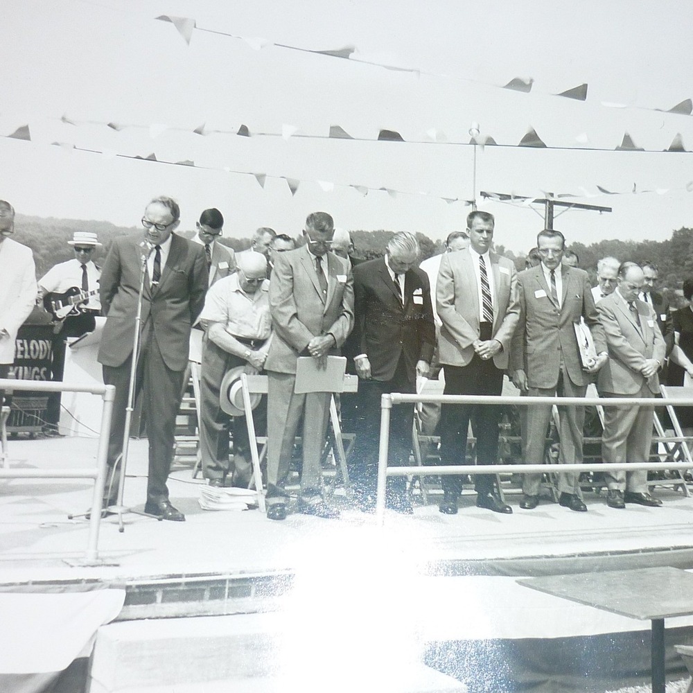 1969 Valley View Founders Day Stage Ceremony Vintage Photo Melody Kings Band VVV - Picture 4 of 6